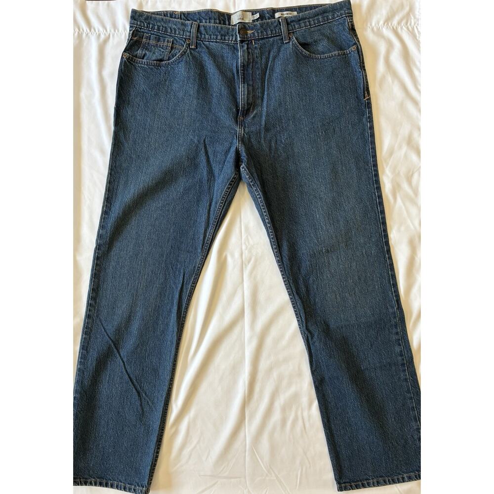 M&S Collection Men’s Blue Jeans Regular Fit With Stretch Size 40 NWOT